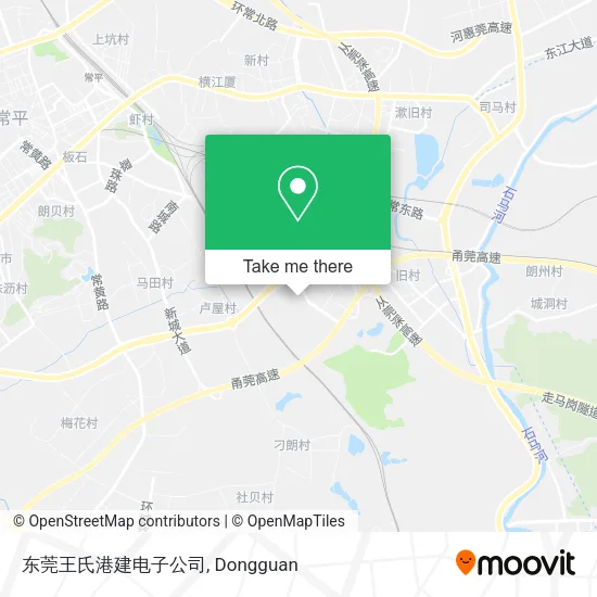 东莞王氏港建电子公司 map