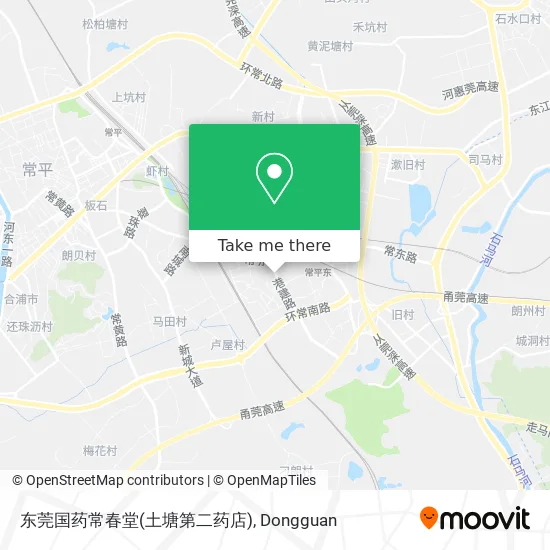 东莞国药常春堂(土塘第二药店) map