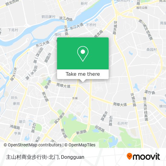主山村商业步行街-北门 map