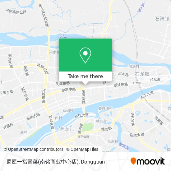 蜀屈一指冒菜(南铭商业中心店) map