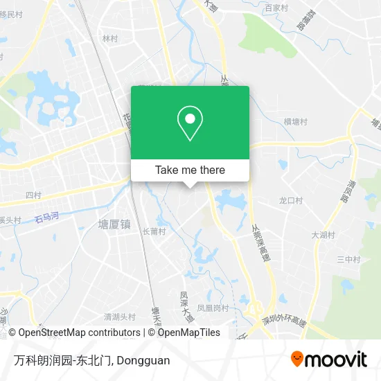 万科朗润园-东北门 map