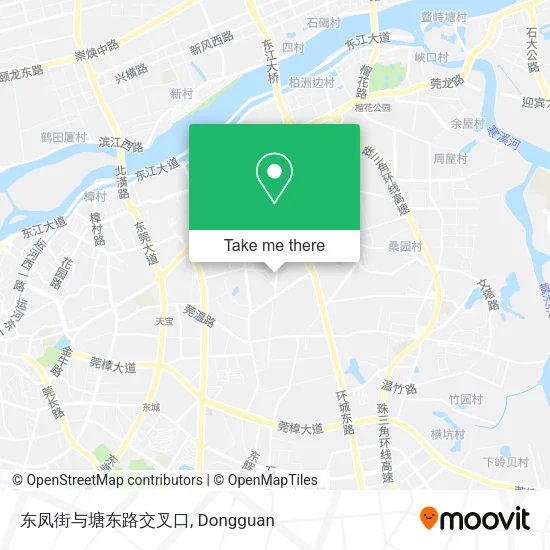 东凤街与塘东路交叉口 map