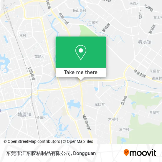 东莞市汇东胶粘制品有限公司 map