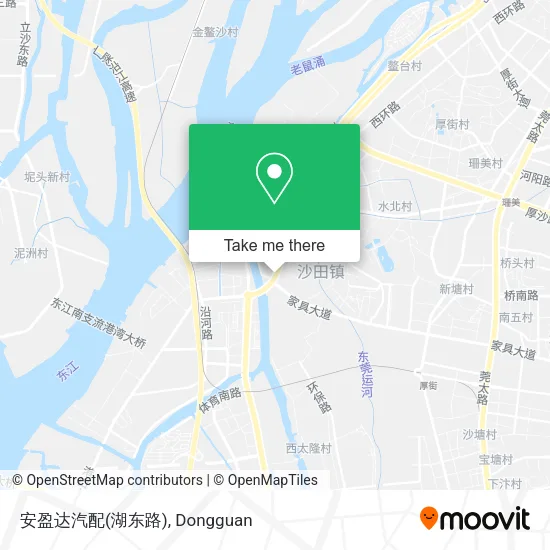 安盈达汽配(湖东路) map