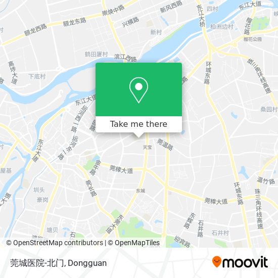莞城医院-北门 map