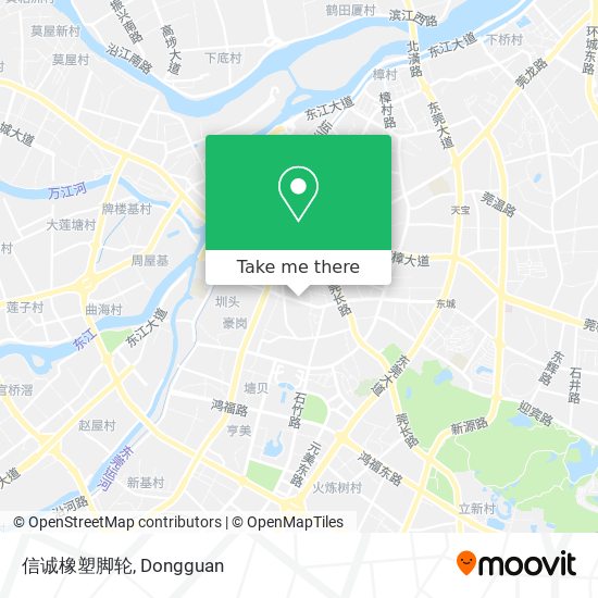 信诚橡塑脚轮 map