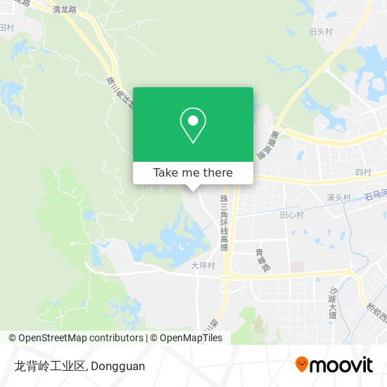 龙背岭工业区 map