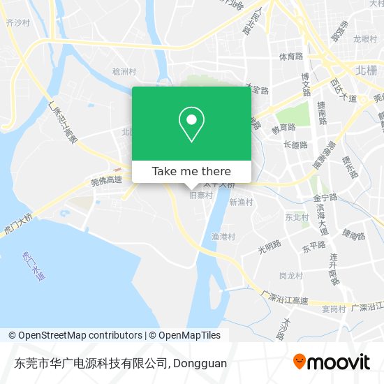 东莞市华广电源科技有限公司 map