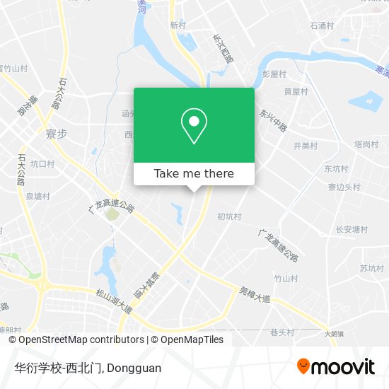 华衍学校-西北门 map