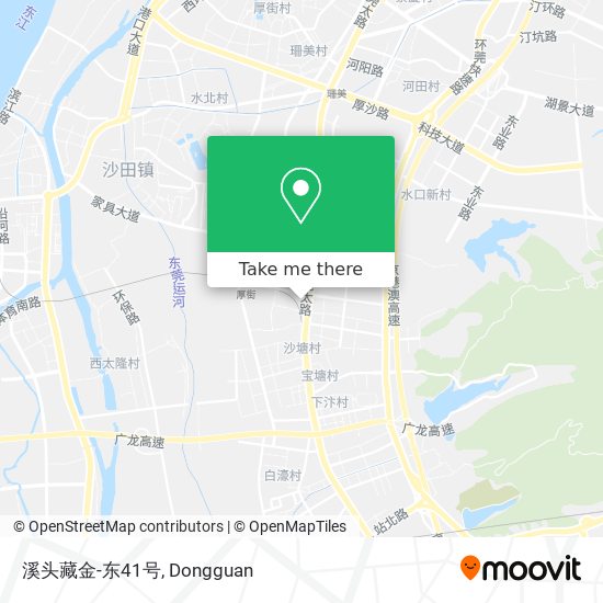 溪头藏金-东41号 map