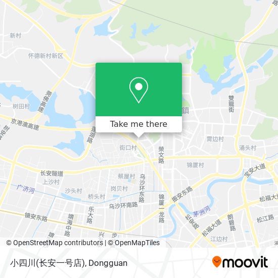 小四川(长安一号店) map