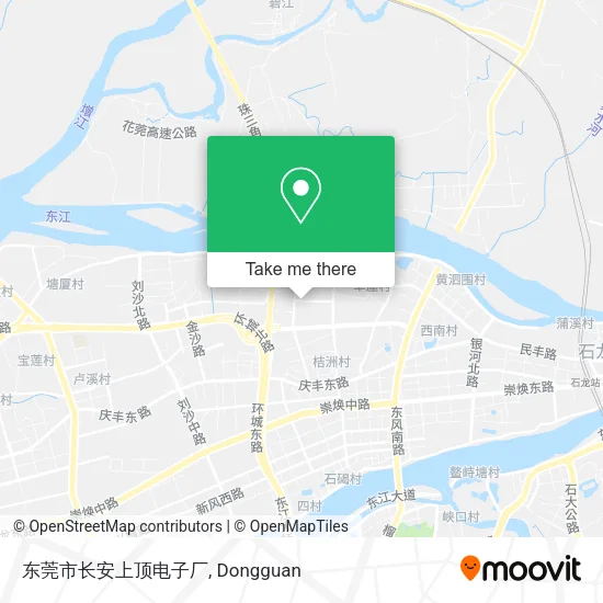 东莞市长安上顶电子厂 map
