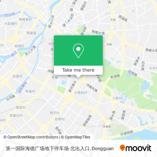 第一国际海德广场地下停车场-北出入口 map