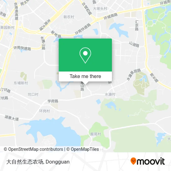 大自然生态农场 map
