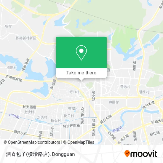 泗喜包子(横增路店) map