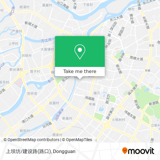 上坝坊/建设路(路口) map