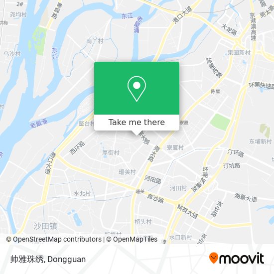 帅雅珠绣 map
