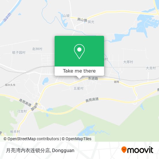 月亮湾内衣连锁分店 map