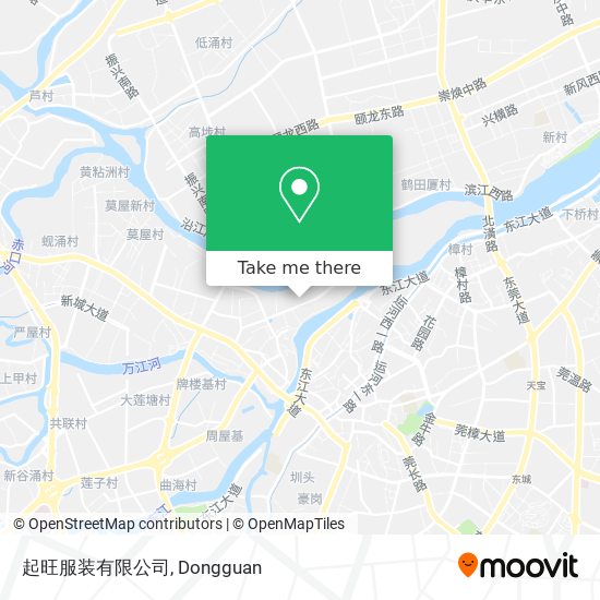 起旺服装有限公司 map