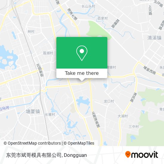 东莞市斌哥模具有限公司 map