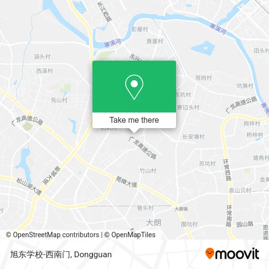 旭东学校-西南门 map