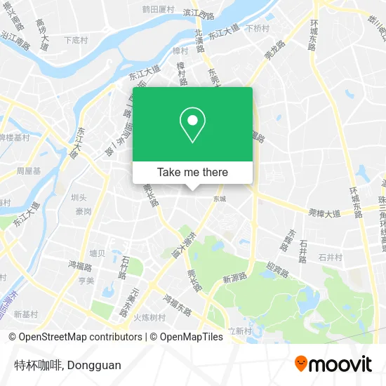 特杯咖啡 map