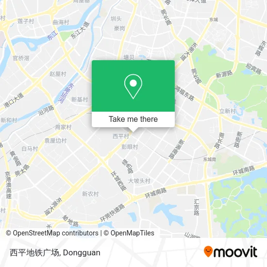 西平地铁广场 map