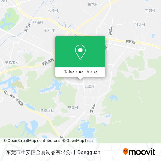 东莞市生安恒金属制品有限公司 map