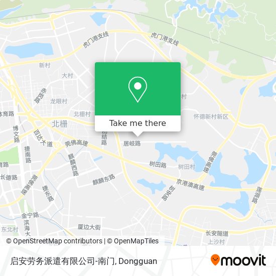 启安劳务派遣有限公司-南门 map