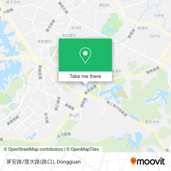 屏安路/莲大路(路口) map