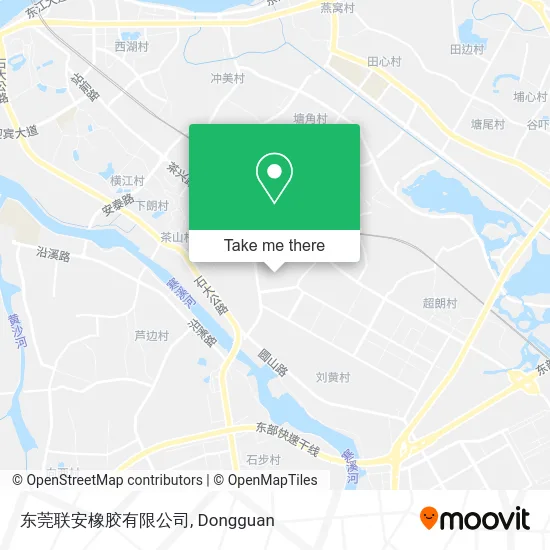 东莞联安橡胶有限公司 map