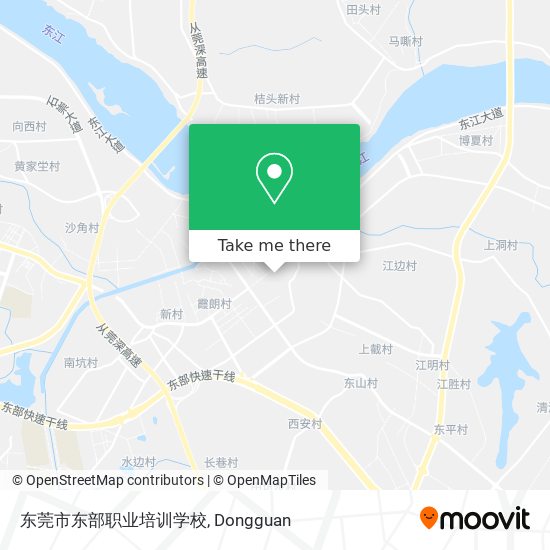 东莞市东部职业培训学校 map