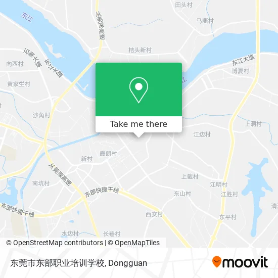 东莞市东部职业培训学校 map