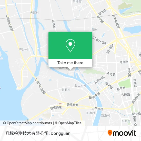容标检测技术有限公司 map