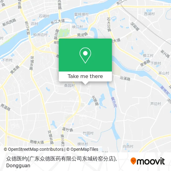 众德医约(广东众德医药有限公司东城砖窑分店) map