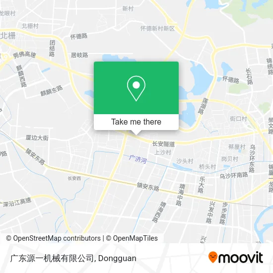 广东源一机械有限公司 map