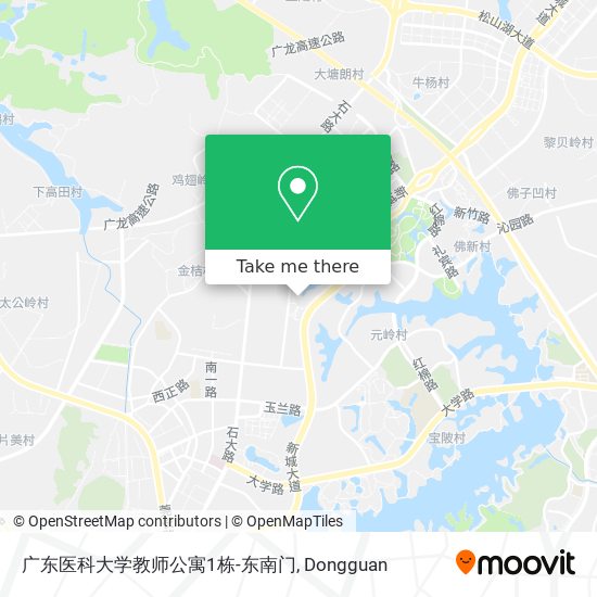 广东医科大学教师公寓1栋-东南门 map