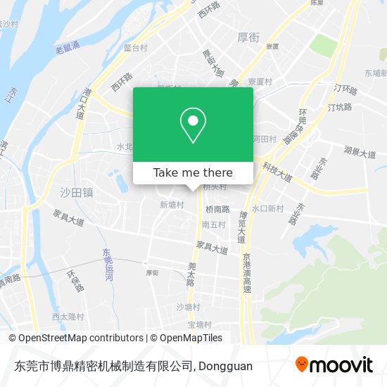 东莞市博鼎精密机械制造有限公司 map