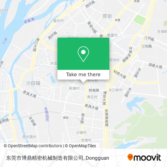 东莞市博鼎精密机械制造有限公司 map