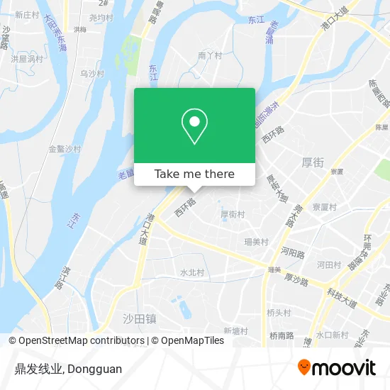 鼎发线业 map