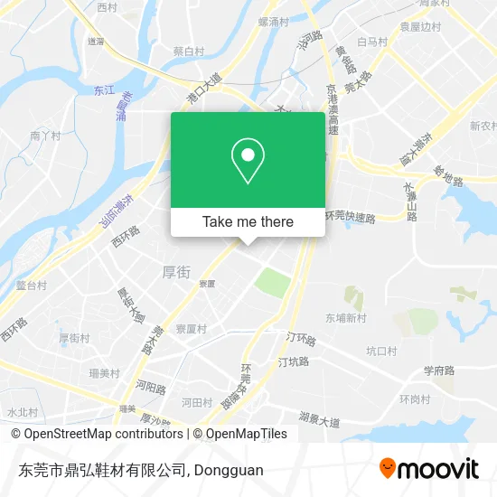 东莞市鼎弘鞋材有限公司 map