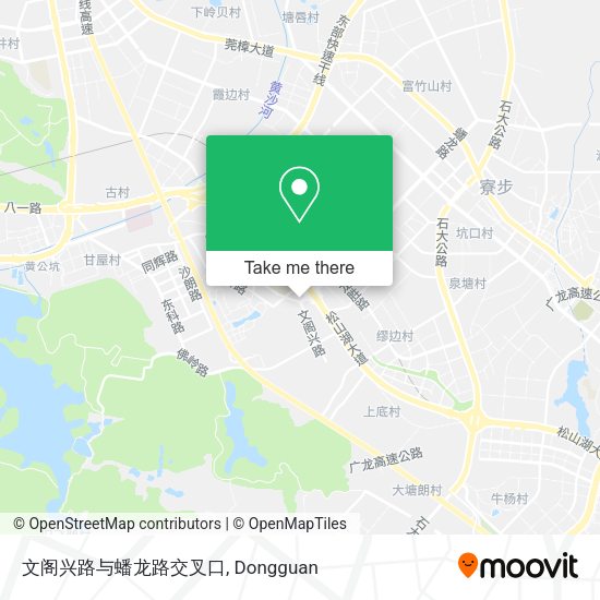 文阁兴路与蟠龙路交叉口 map