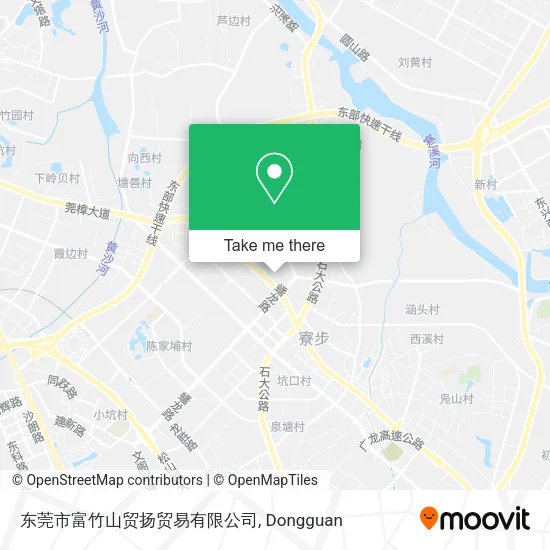 东莞市富竹山贸扬贸易有限公司 map