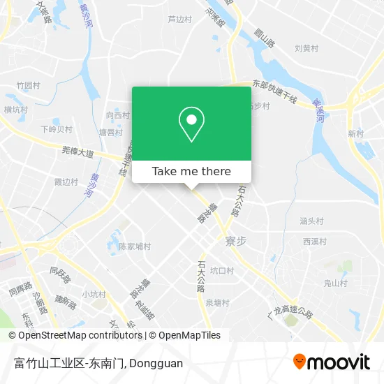 富竹山工业区-东南门 map