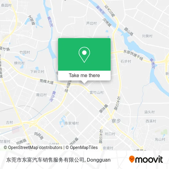 东莞市东富汽车销售服务有限公司 map