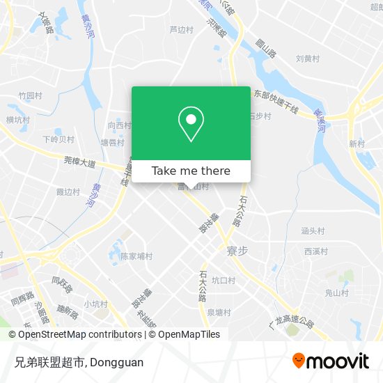 兄弟联盟超市 map