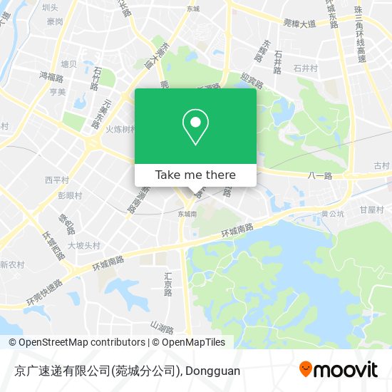 京广速递有限公司(菀城分公司) map