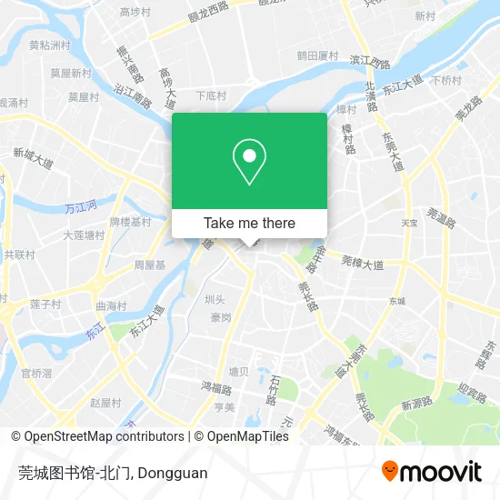 莞城图书馆-北门 map