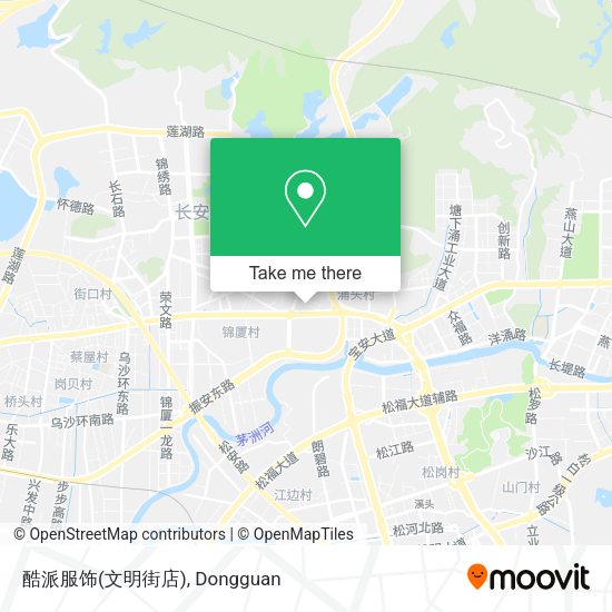 酷派服饰(文明街店) map