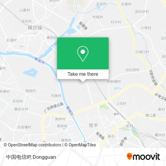 中国电信IP map